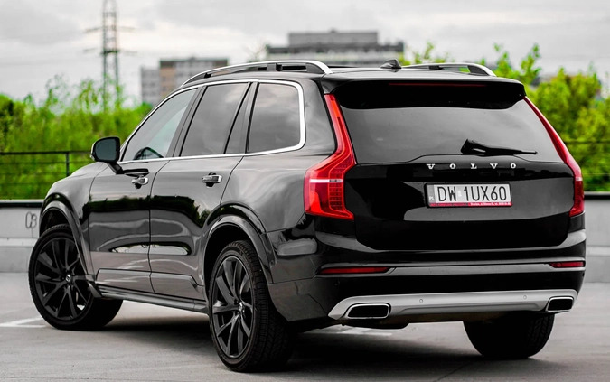 Volvo XC 90 cena 125000 przebieg: 84000, rok produkcji 2018 z Wrocław małe 596